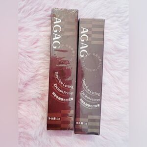 Steel Pipe Curling Eyelash Primer - Brown & Black